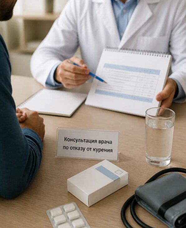 Консультация врача по отказу от курения для взрослых в Волхове